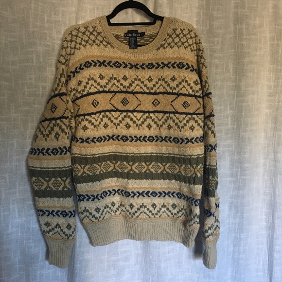 Nautica Other - Handknit Nautica Sweater